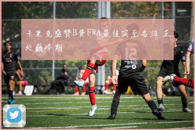 卡里克盛赞B费FWA最佳实至名归 正处巅峰期
