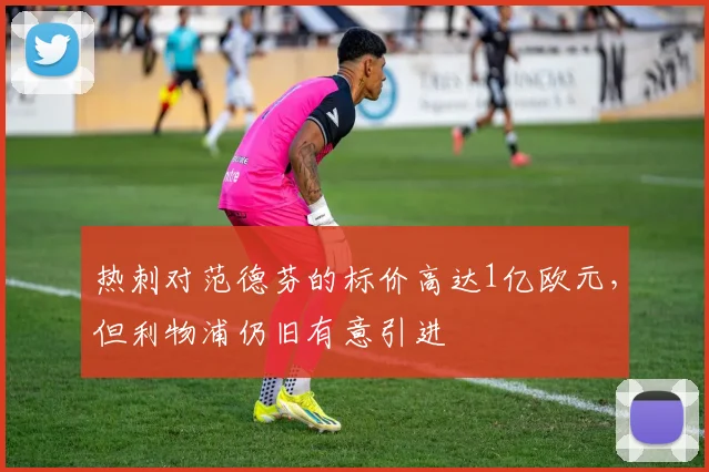 热刺对范德芬的标价高达1亿欧元，但利物浦仍旧有意引进