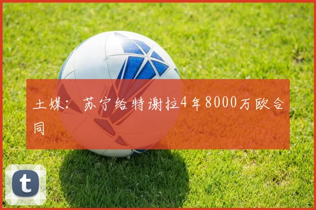 土媒：苏宁给特谢拉4年8000万欧合同