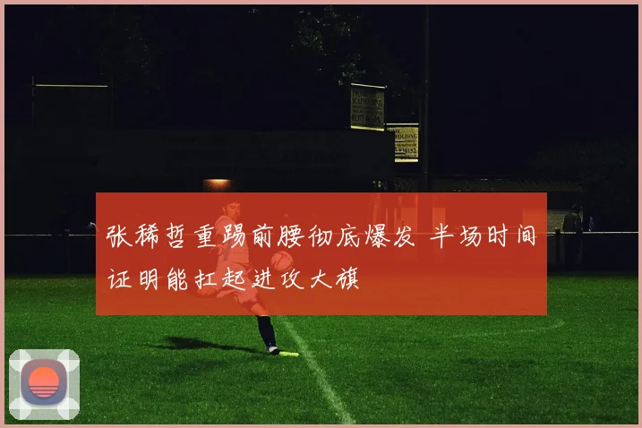 张稀哲重踢前腰彻底爆发 半场时间证明能扛起进攻大旗